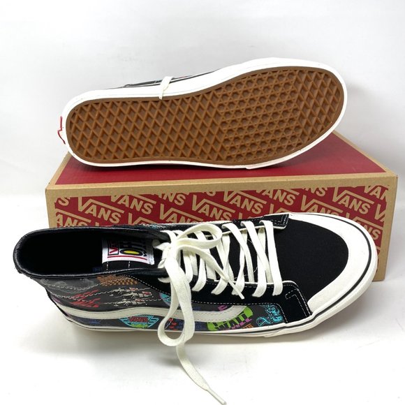 VANS 🔥SALE🔥 Sk8-Hi 138 Decon Sneakers V66 Black Multi High Top Men VN0A3MV1W95 - Picture 2 of 8